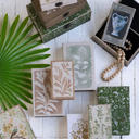 Brown Leaf Book Box Set of 2 at online8 furniture store Auckland