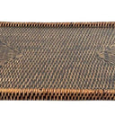 Brown Rectangular Cheese Tray With Glass Insert at online8 furniture store Auckland