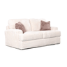 Bruno Large 2 Seater Plush Corduroy Sofa - Ivory at online8 furniture store Auckland