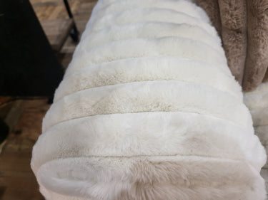 Bruno Large 4 Seater Corduroy Sofa - Ivory at online8 furniture store Auckland