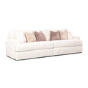 Bruno Large 4 Seater Corduroy Sofa - Ivory at online8 furniture store Auckland