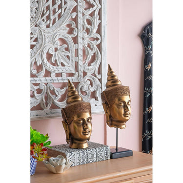 Buddha Head on Stand at online8 furniture store Auckland