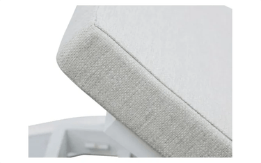 Byaal Outdoor Sun Lounger - Grey & White at online8 furniture store Auckland