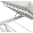 Byaal Outdoor Sun Lounger - Grey & White at online8 furniture store Auckland