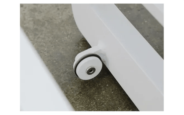 Byaal Outdoor Sun Lounger - Grey & White at online8 furniture store Auckland