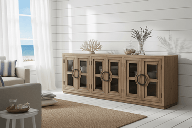 Byron Oak Sideboard: Reclaimed Oak at Online8 Furniture Auckland NZ