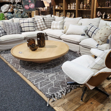 Byron Round Coffee Table - Extra Large at online8 furniture store Auckland