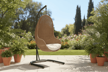 Cabana POD Outdoor Chair with Stand at online8 furniture store Auckland
