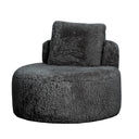 Cabana Round Accent Chair - Graphite at online8 furniture store Auckland