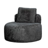 Cabana Round Accent Chair - Graphite at online8 furniture store Auckland