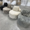 Cabana Round Accent Chair - Sand at online8 furniture store Auckland