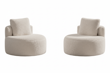 Cabana Round Accent Chair - Sand at Online8 Furniture Auckland NZ