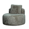 Cabana Round Accent Chair - Smoke at online8 furniture store Auckland