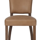 Cairo Dining Chair - Tan & Walnut at online8 furniture store Auckland