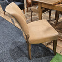 Cairo Dining Chair - Tan & Walnut at online8 furniture store Auckland