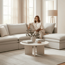 Calais 4 Pcs Slip Cover Modular Sofa with Ottoman at Online8 Furniture Auckland NZ
