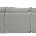 Calais Right End Slip Cover Sofa Seat - Oatmeal at online8 furniture store Auckland