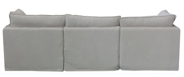 Calais Right End Slip Cover Sofa Seat - Oatmeal at online8 furniture store Auckland