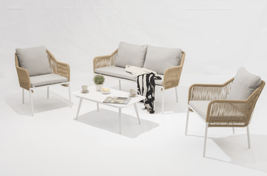 Cali sofa 4PC Outdoor Suite at online8 furniture store Auckland