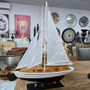 Calypso Wooden Yacht Model at online8 furniture store Auckland
