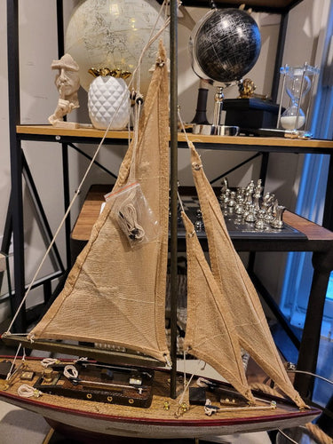 Calypso Yacht Model | Wooden Sailboat NZ at online8 furniture store Auckland