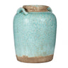 Candia Ceramic Vase - Turquoise at online8 furniture store Auckland