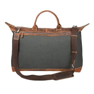 Canvas & Leather Luggage bag - The Atlas at online8 furniture store Auckland