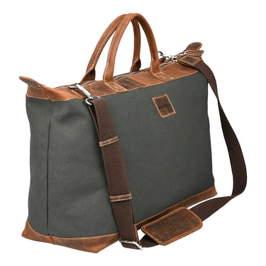 Canvas & Leather Luggage bag - The Atlas at online8 furniture store Auckland