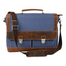 Canvas Leather Portfolio Bag at online8 furniture store Auckland