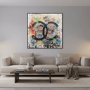Canvas Wall Art Coco - Hand-Embellished at Online8 Furniture Auckland NZ
