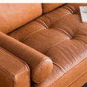 Capilano Mid-Century 2 Seater Sofa - Cognac at online8 furniture store Auckland
