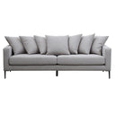Capri 3 Seater Sofa With 7 Scatter Cushions at online8 furniture store Auckland