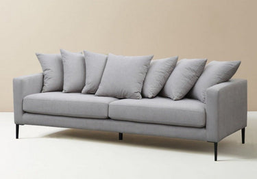 Capri 3 Seater Sofa With 7 Scatter Cushions at online8 furniture store Auckland