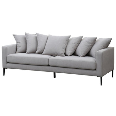 Capri 3 Seater Sofa With 7 Scatter Cushions at online8 furniture store Auckland