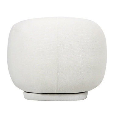 Capri Occasional Swivel Chair - lvory at online8 furniture store Auckland