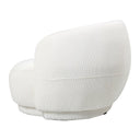 Capri Occasional Swivel Chair - lvory at online8 furniture store Auckland