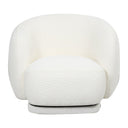 Capri Occasional Swivel Chair - lvory at online8 furniture store Auckland