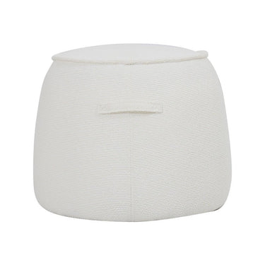 Capri Pouf / Stool - lvory at online8 furniture store Auckland
