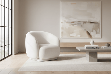Caprice Occasional Chair - Cream at Online8 Furniture Auckland NZ