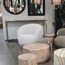 Caprice Occasional Chair - Cream at Online8 Furniture Auckland NZ
