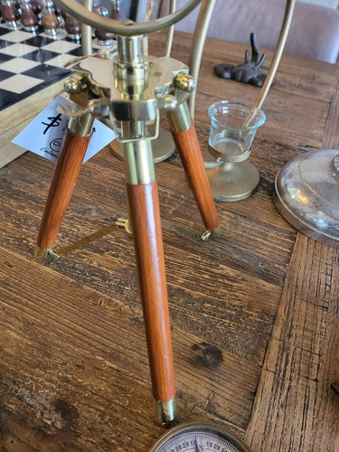 Captain's Clock on Tripod at online8 furniture store Auckland