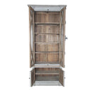 Cardenas Old Pine Display Cabinet | Bookcase at Online8 Furniture Auckland NZ