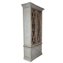 Cardenas Old Pine Display Cabinet | Bookcase at Online8 Furniture Auckland NZ