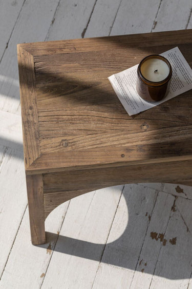 Carlos Side Table - Recycled Elm at online8 furniture store Auckland