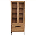 Carlton Display Cabinet with Glass Doors at Online8 Furniture Auckland NZ