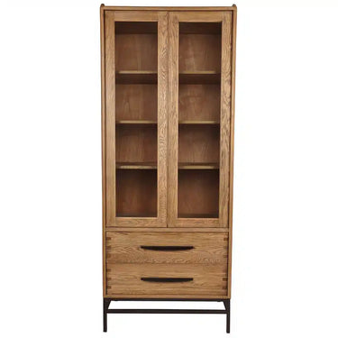 Carlton Display Cabinet with Glass Doors at Online8 Furniture Auckland NZ