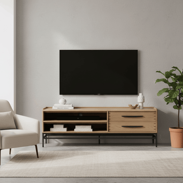 Carlton Entertainment Unit – 1800mm at Online8 Furniture Auckland NZ