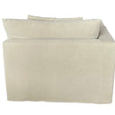 Carlton Slip Cover Modular Sofa with Reversible Chaise - Hemp at online8 furniture store Auckland
