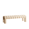 Carraton Boucle Bench at online8 furniture store Auckland