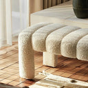 Carraton Boucle Bench at online8 furniture store Auckland